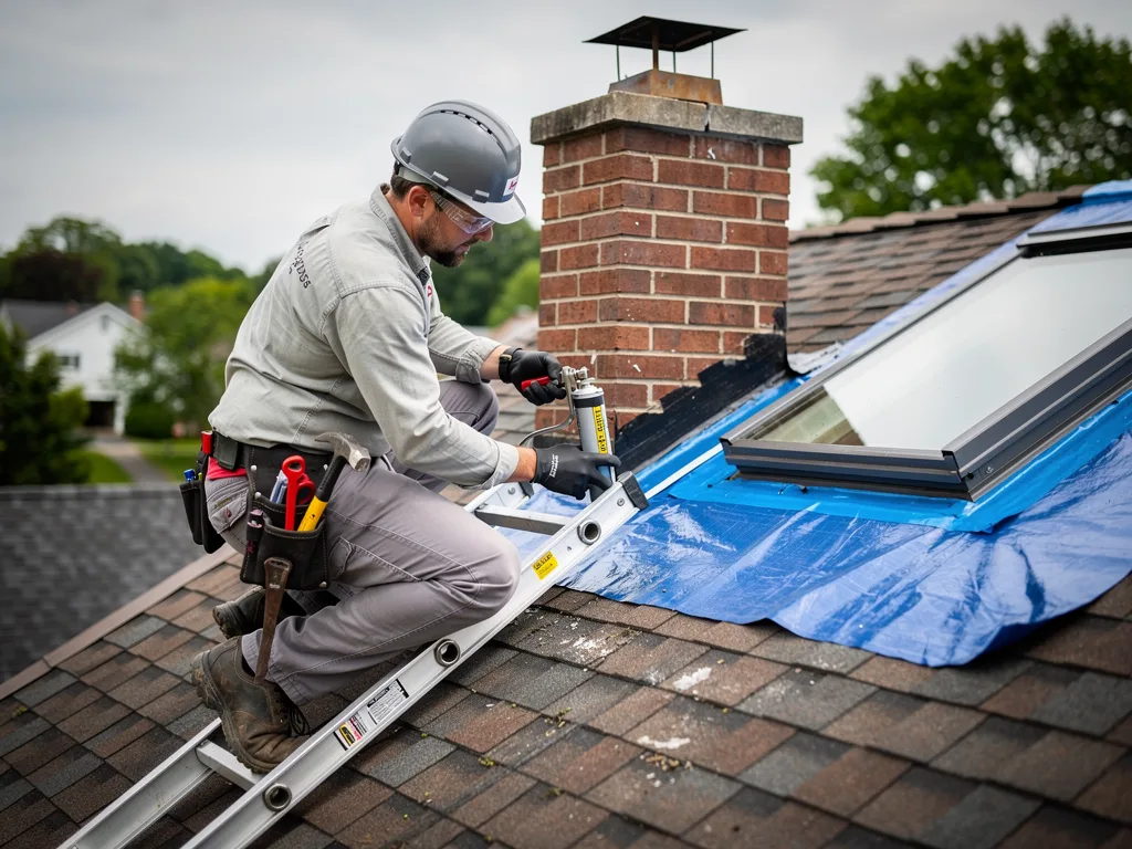 Chimney Flashing Repair