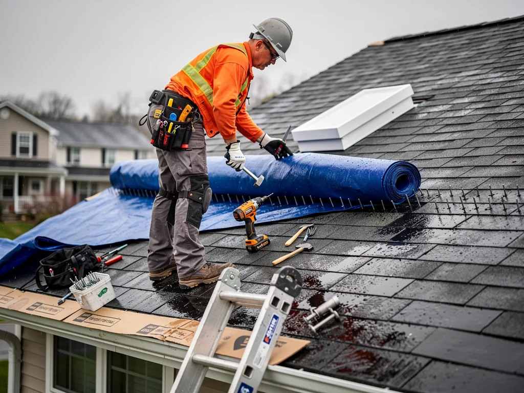 Emergency Roof Tarping
